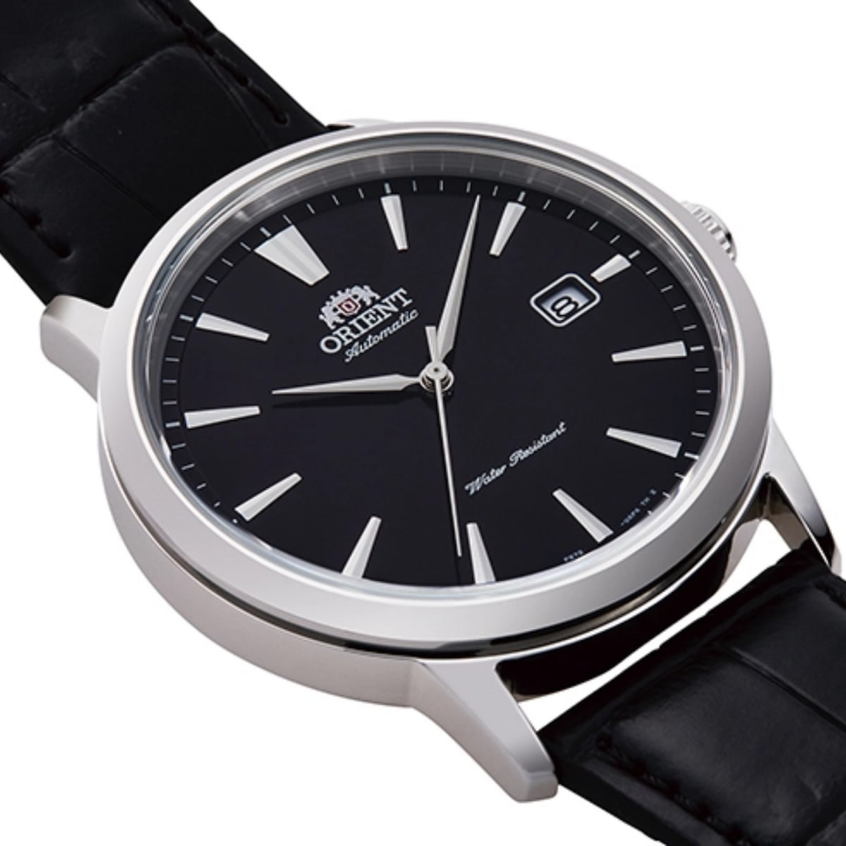 Reloj Orient Symphony III RA-AC0F05B30B Automático Clásico Plateado Negro Hombre4