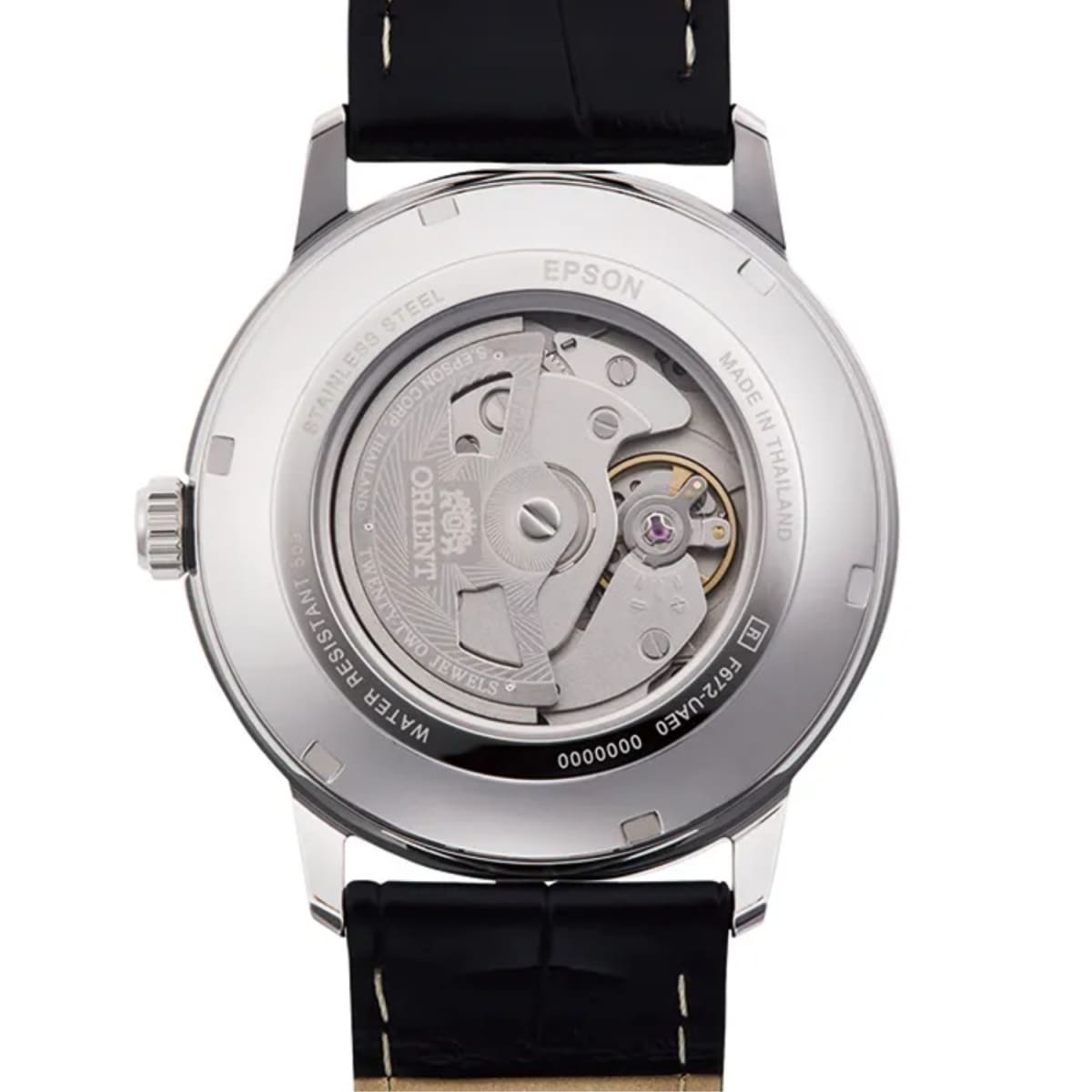 Reloj Orient Symphony III RA-AC0F07S30B Automático Clásico Plateado Hombre4