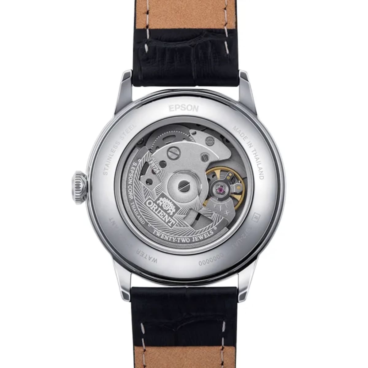 Reloj Orient Bambino RA-AC0M02B30B Version 7 Automático Clásico Plateado Negro Hombre4