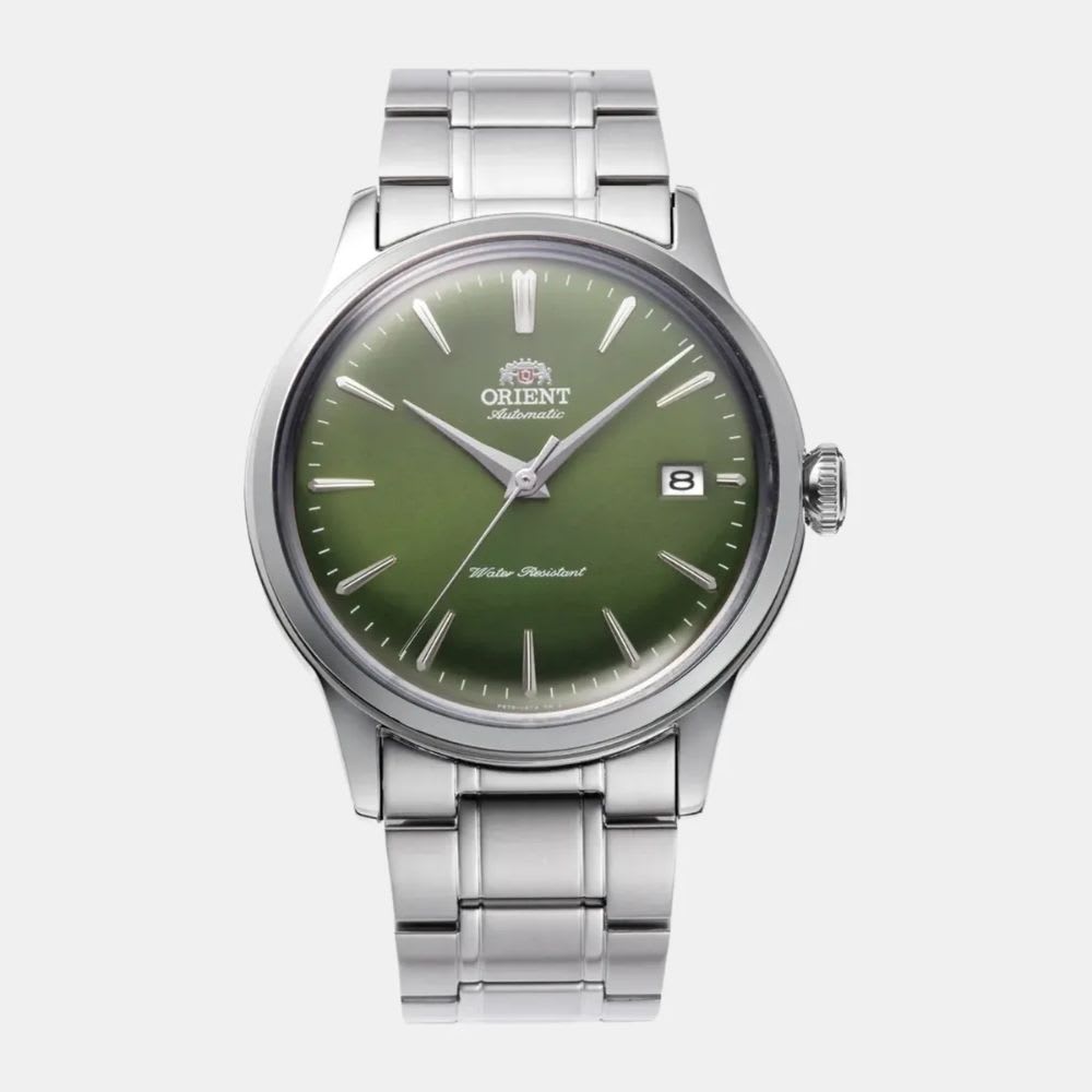 Reloj Orient Bambino RA-AC0M09E30B Automático Clásico Plateado Verde Hombre1
