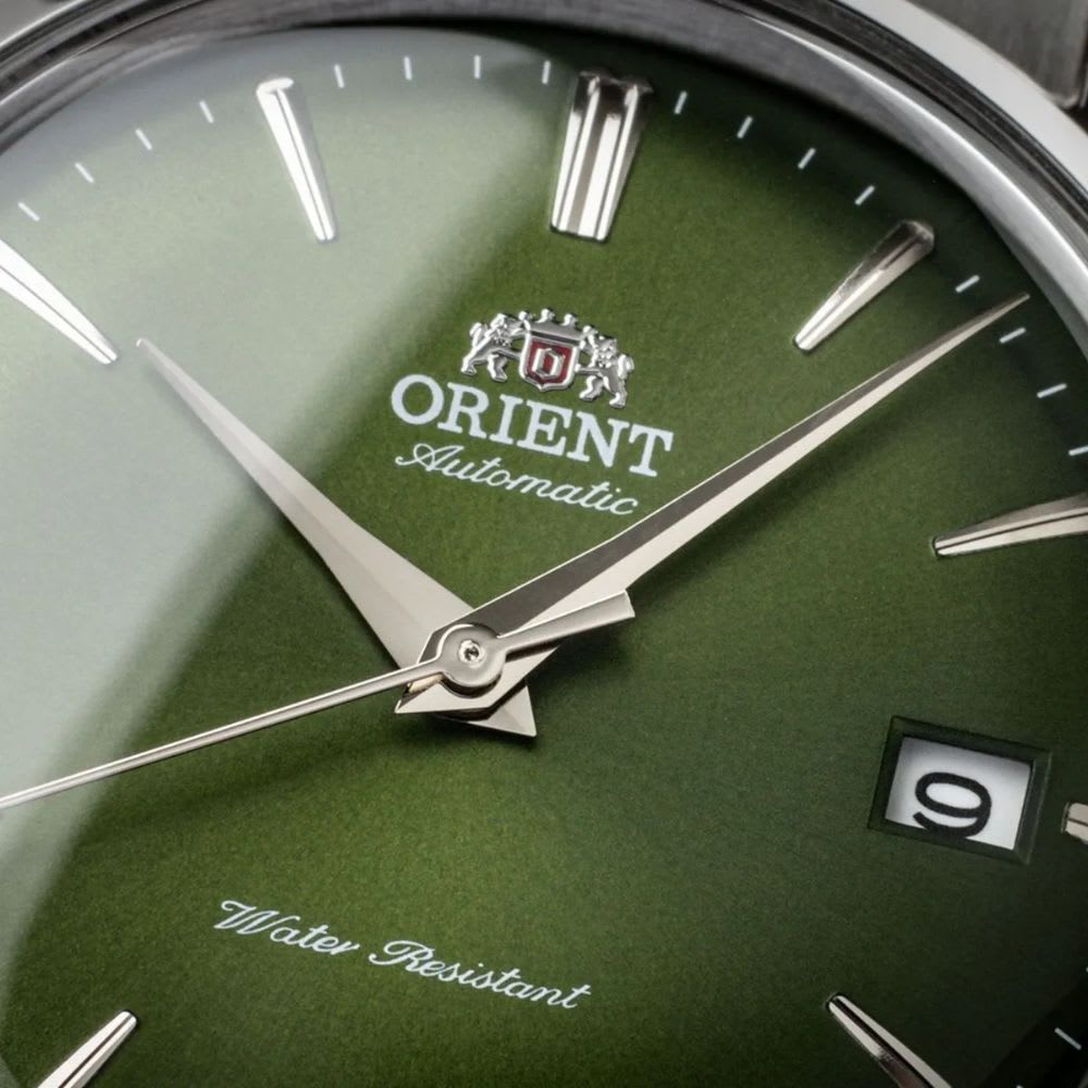Reloj Orient Bambino RA-AC0M09E30B Automático Clásico Plateado Verde Hombre5