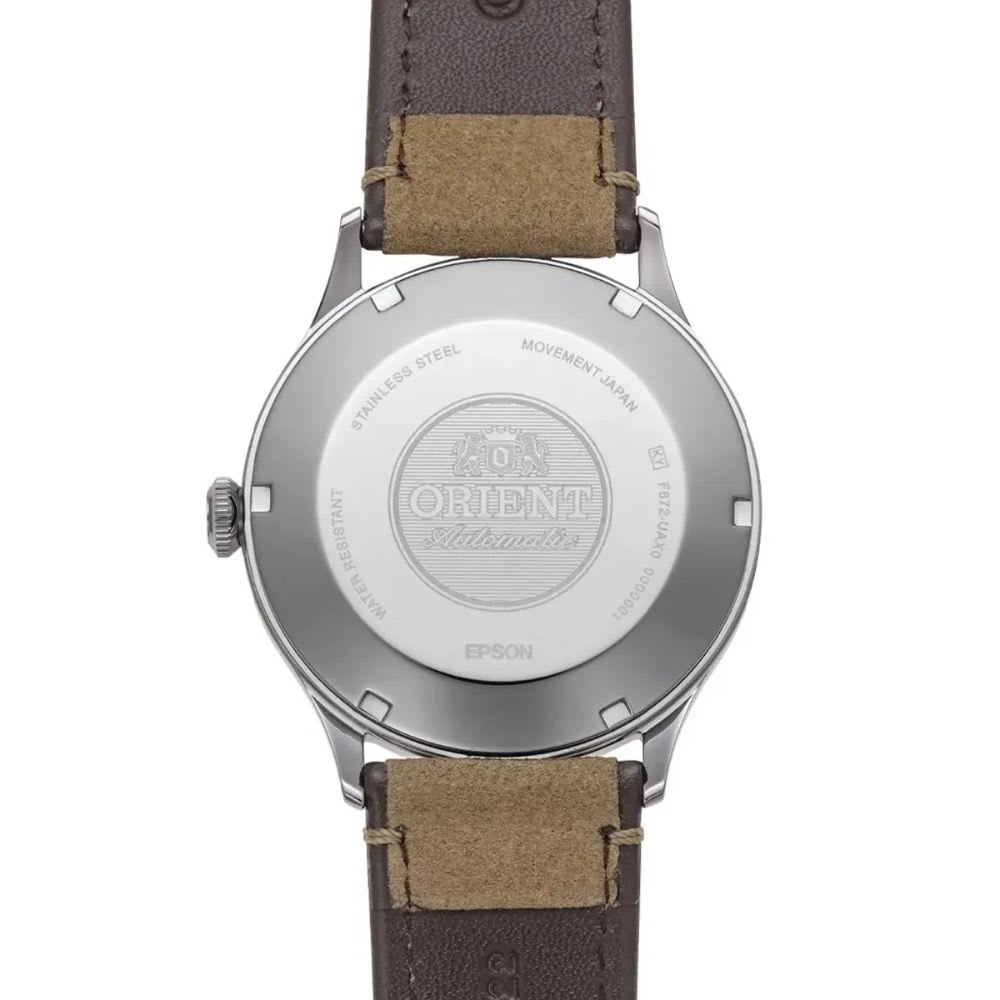 Reloj Orient Bambino RA-AC0P01E30B Version 4 Automático Clásico Plateado Verde Hombre4