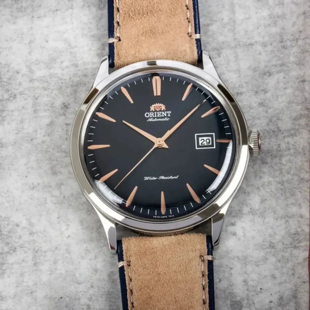 Reloj Orient Bambino RA-AC0P02L30B Version 4 Automático Clásico Plateado Azul Hombre4