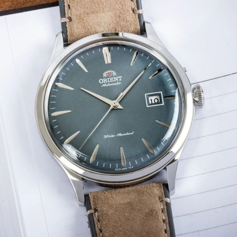 Reloj Orient Bambino RA-AC0P03L30B Version 4 Automático Clásico Plateado Azul Hombre3