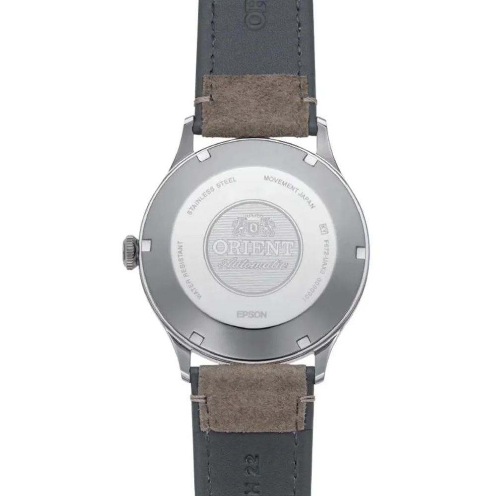 Reloj Orient Bambino RA-AC0P03L30B Version 4 Automático Clásico Plateado Azul Hombre7