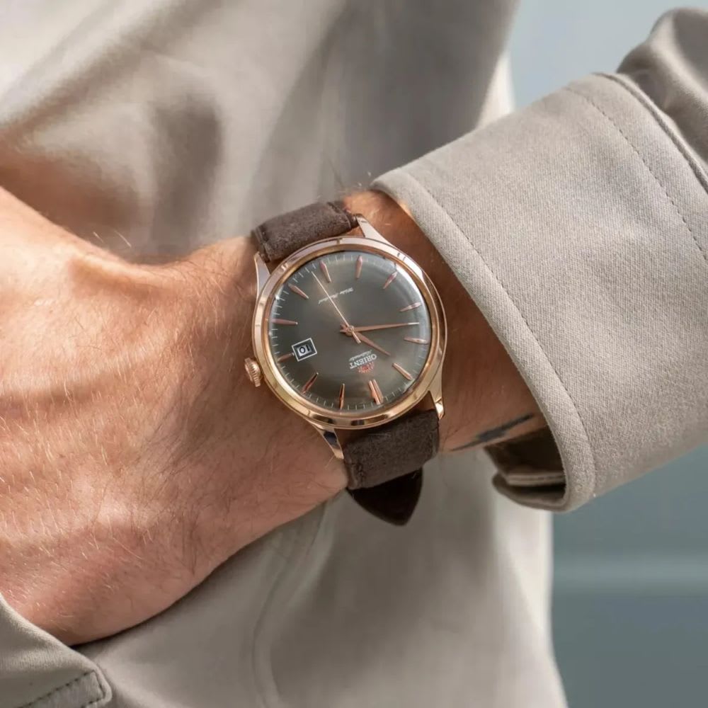Reloj Orient Bambino RA-AC0P04Y30B Version 4 Automático Clásico Bronce Hombre2