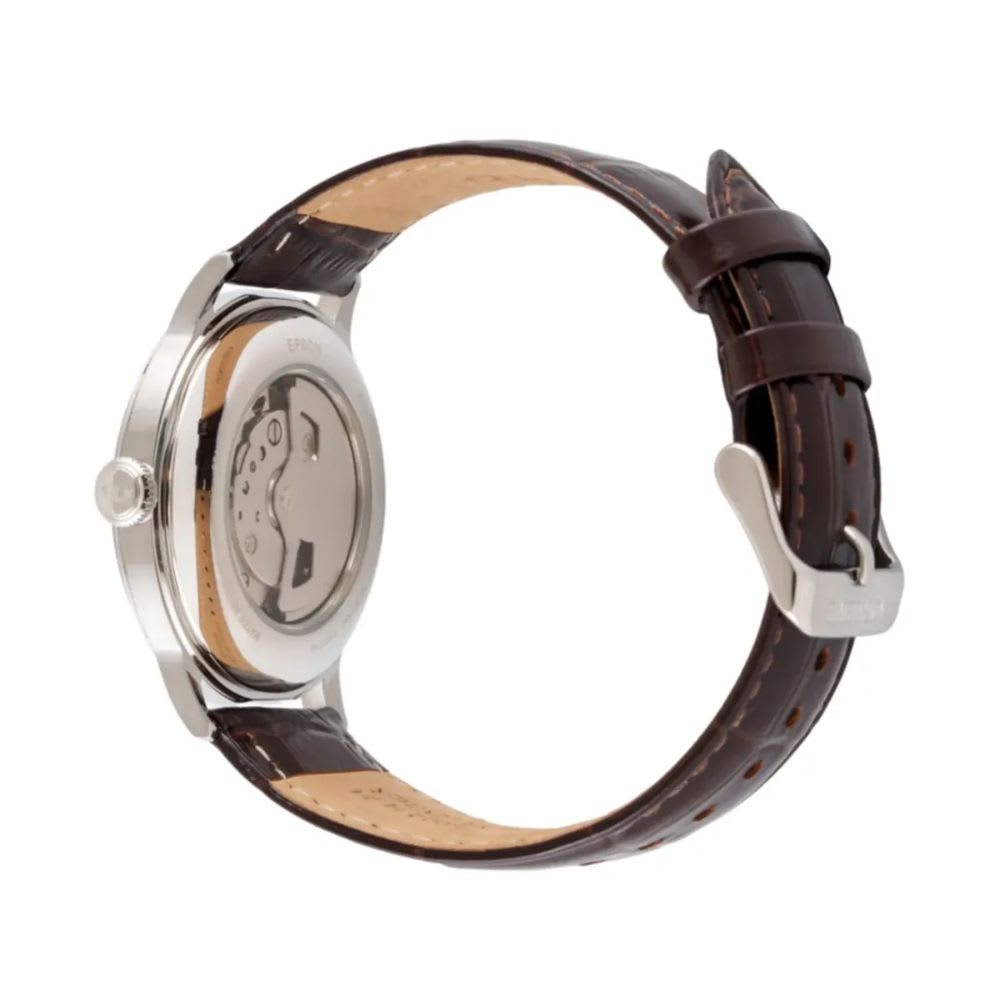 Reloj Orient Bambino RA-AG0002S30B Open Heart Automático ClásicoPlateado Hombre6