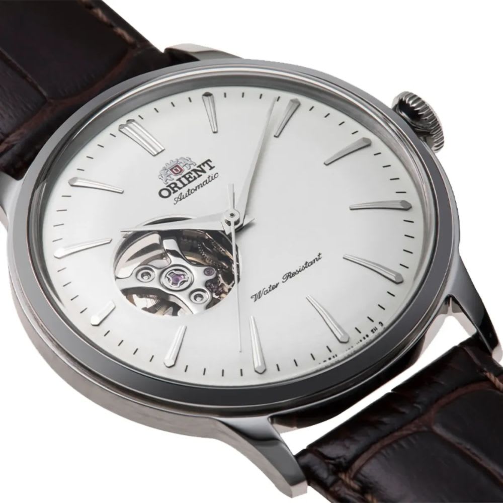 Reloj Orient Bambino RA-AG0002S30B Open Heart Automático ClásicoPlateado Hombre5