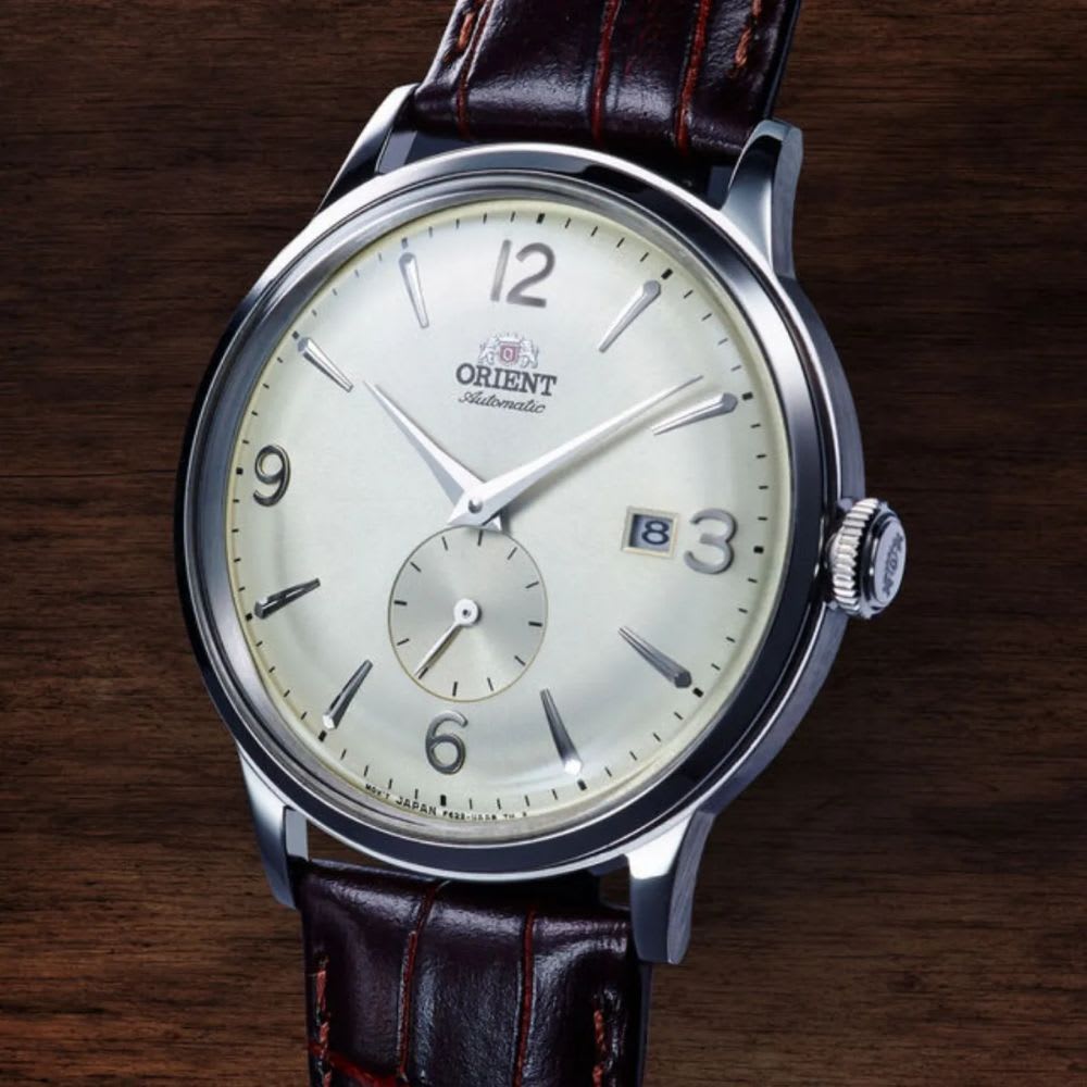 Reloj Orient Bambino RA-AP0002S30B Small Seconds Automático Clásico Plateado Hombre5