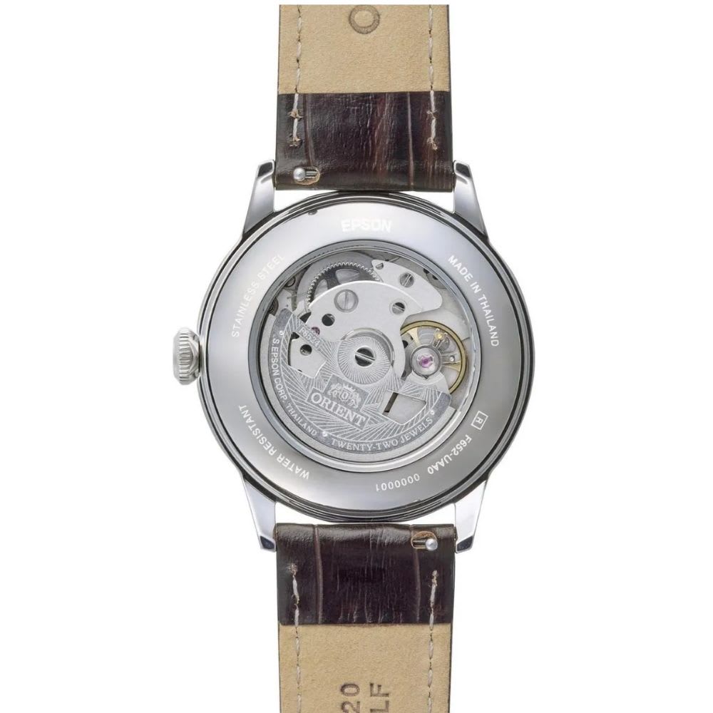 Reloj Orient Bambino RA-BB0003Y30B Automático Clásico Plateado Hombre2