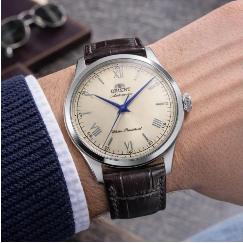 Reloj Orient Bambino RA-BB0003Y30B Automático Clásico Plateado Hombre5