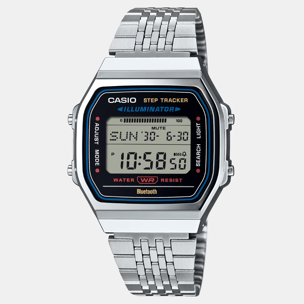 Reloj Casio Vintage ABL-100WE-1ADF Bluetooth Digital Plateado Unisex7