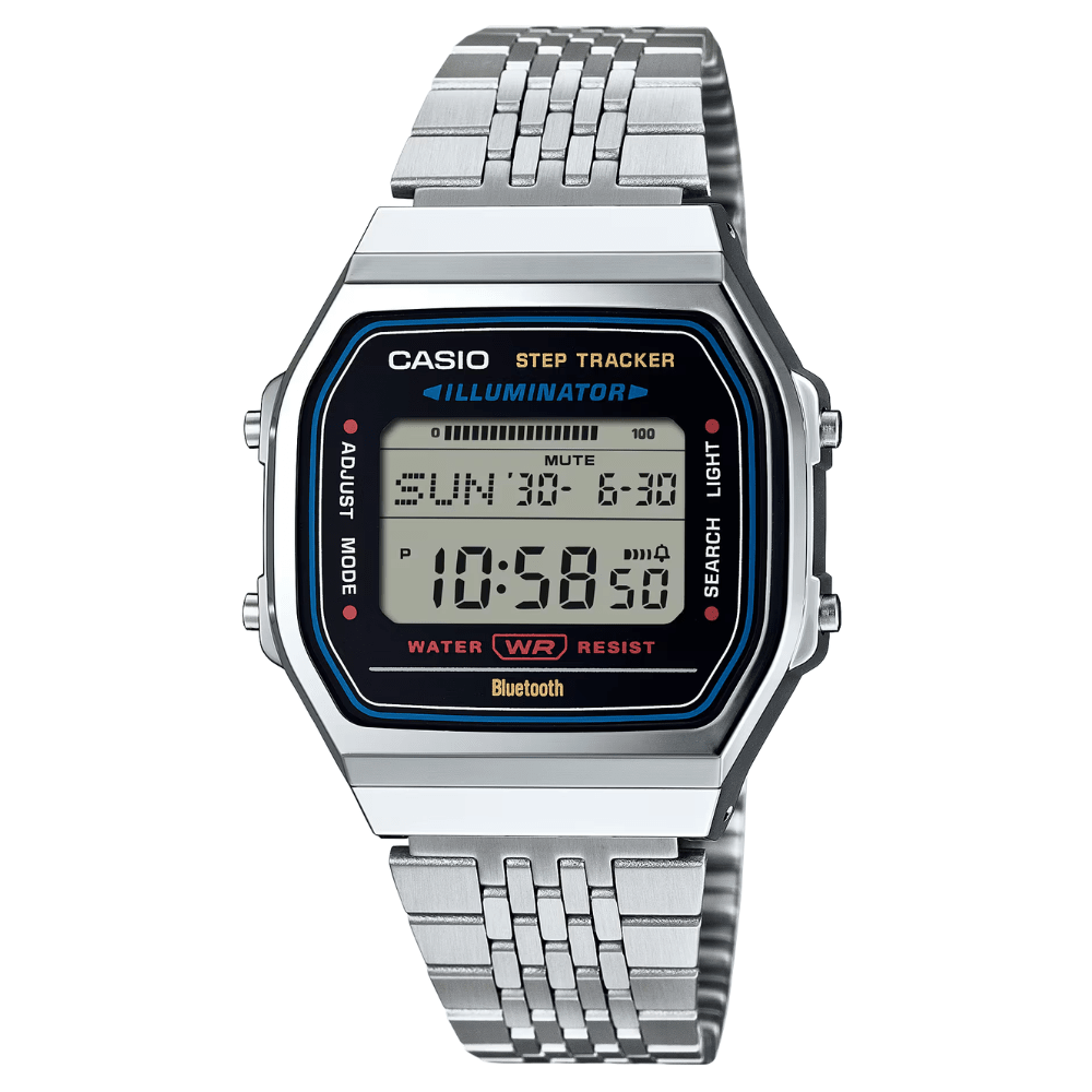 Reloj Casio Vintage ABL-100WE-1ADF Bluetooth Digital Plateado Unisex1
