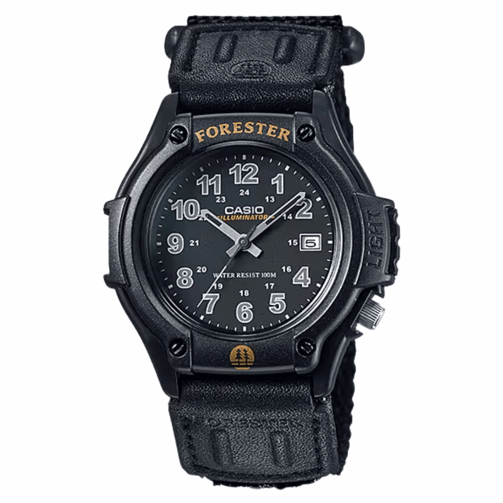 Reloj Casio FT-500WC-1BV Forester Velcro Análogo Negro Hombre7