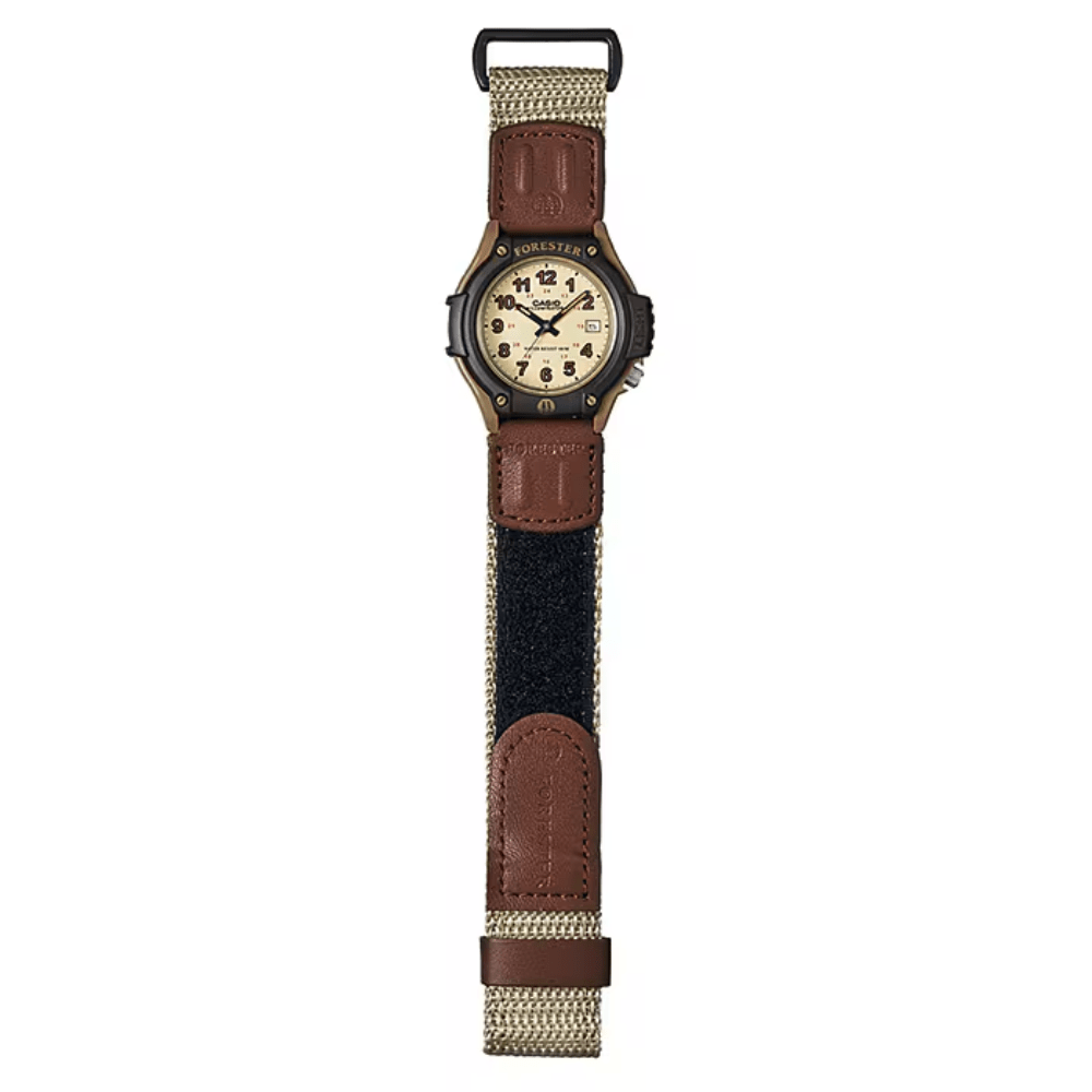 Reloj Casio FT-500WC-5BVCF Forester Velcro Análogo Café Hombre5
