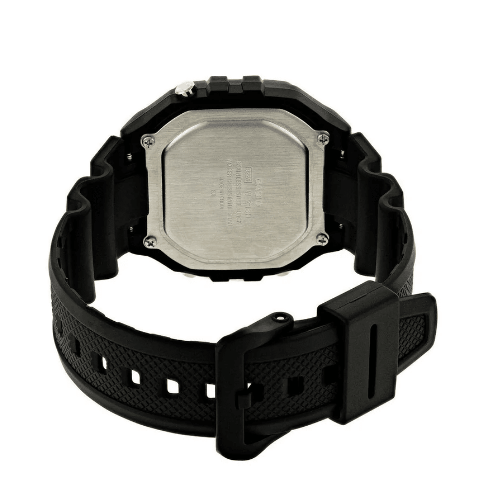 Reloj Casio Deportivo W-218H-1BVDF Resina Digital Negro Hombre6