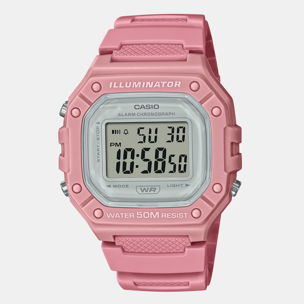 Reloj Casio Deportivo W-218HC-4AVDF Resina Digital Rosado Mujer1