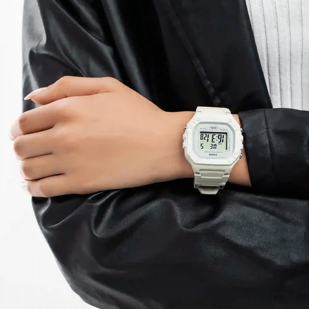 Reloj Casio Deportivo W-218HC-8AVDF Resina Digital Beige Unisex2
