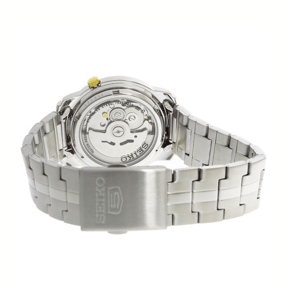 Reloj Seiko Automático SNKL81K1 Plateado Hombre4