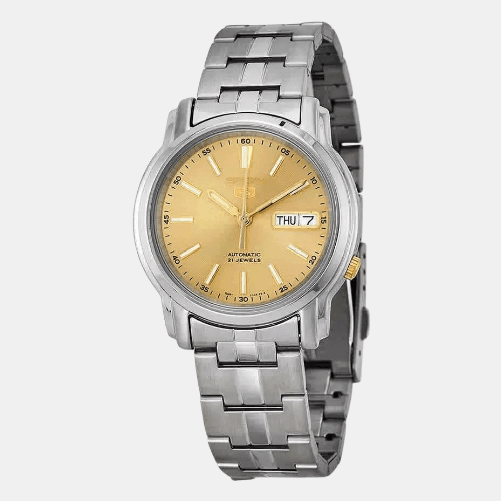 Reloj Seiko Automático SNKL81K1 Plateado Hombre1