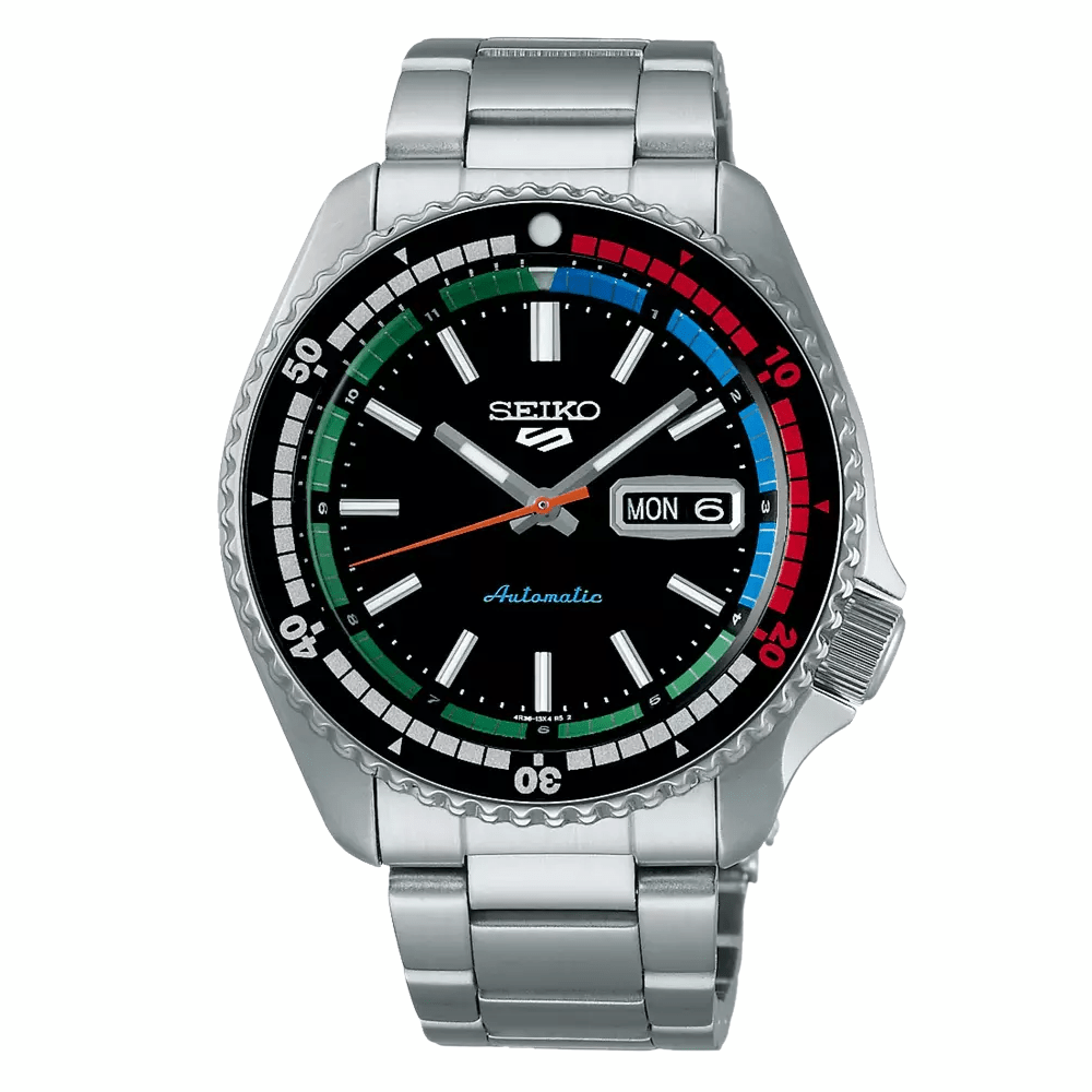 Reloj Seiko Automático SRPK13K1 Regata Plateado Hombre5