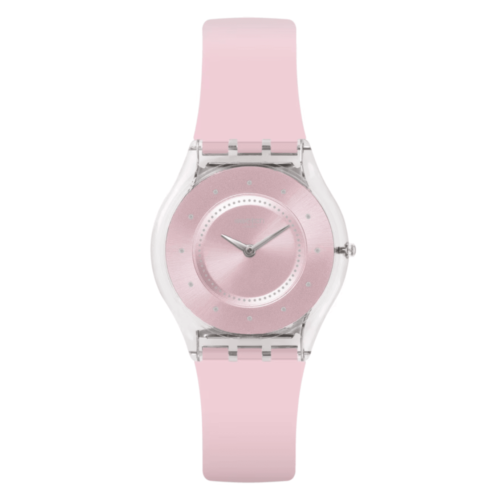 RELOJ SWATCH SFE111 PINK PASTEL ROSADO1