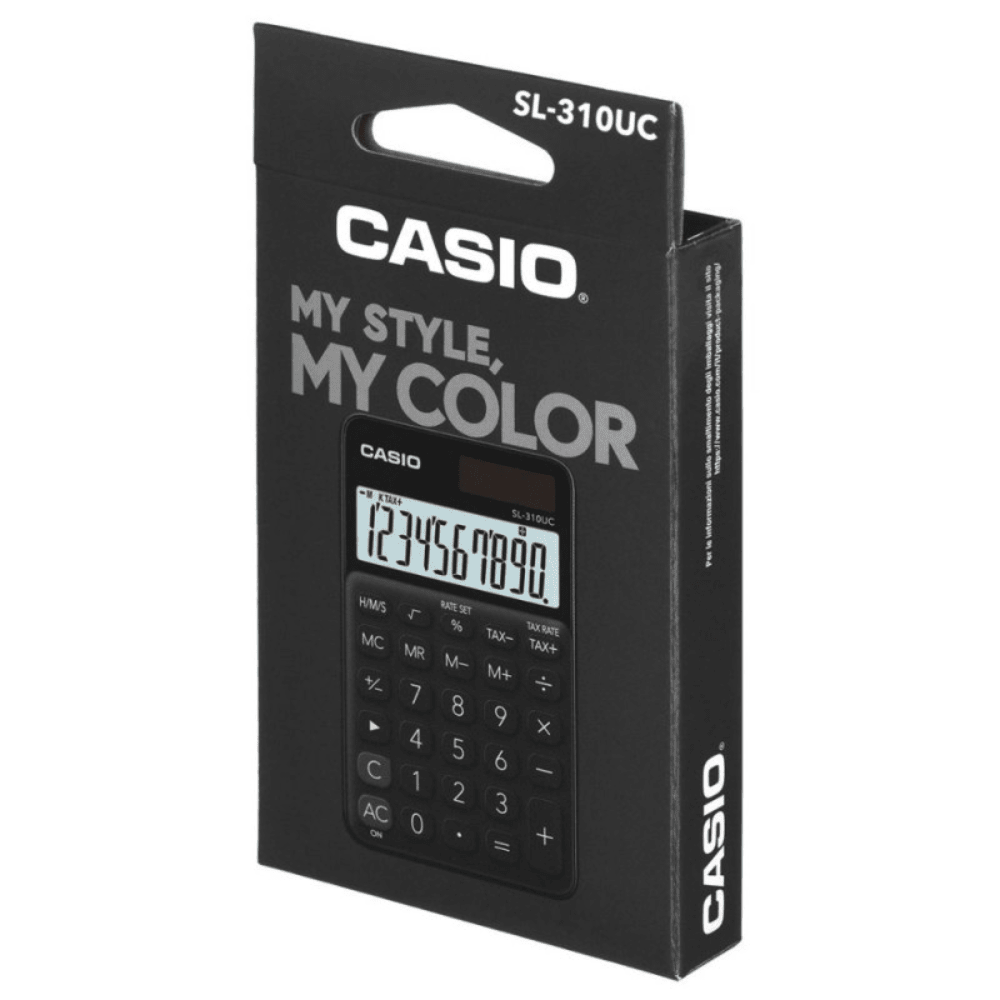 CALCULADORA CASIO SL-310UC-BK3