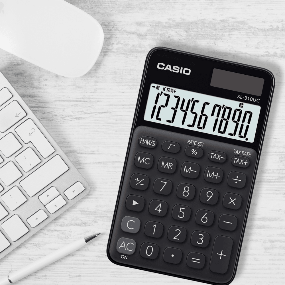 CALCULADORA CASIO SL-310UC-BK2