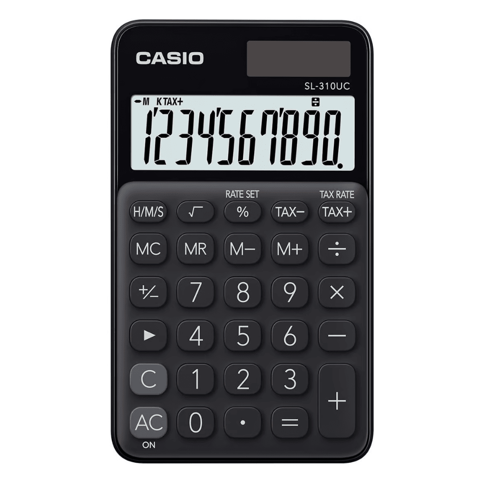 CALCULADORA CASIO SL-310UC-BK1