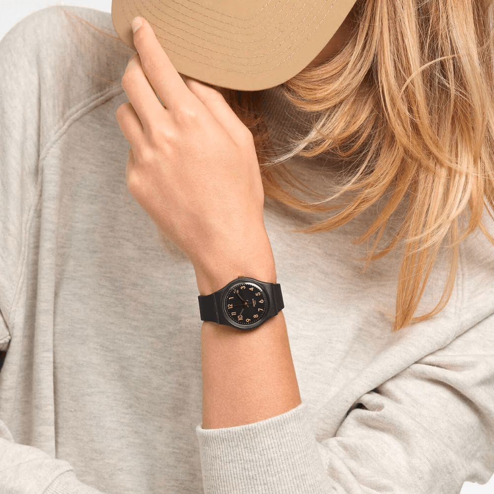 RELOJ SWATCH SO28B113 GOLDEN TAC NEGRO UNISEX3