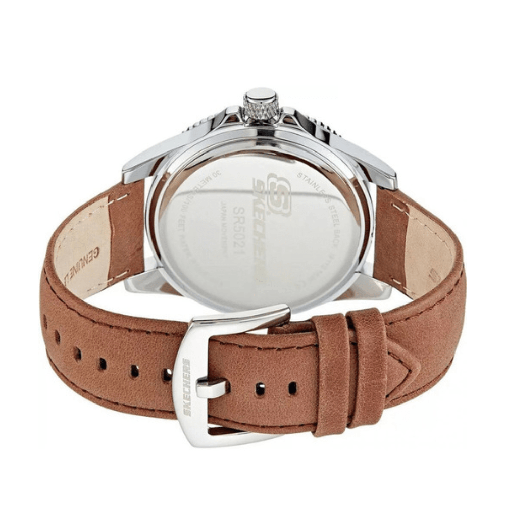 RELOJ SKECHERS SR5021 PLATEADO4