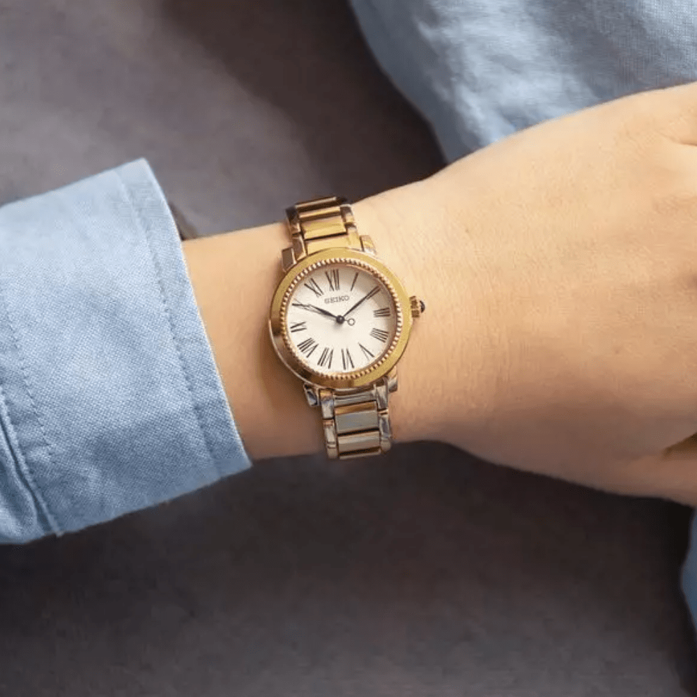RELOJ SEIKO SRZ450P1 DORADO3