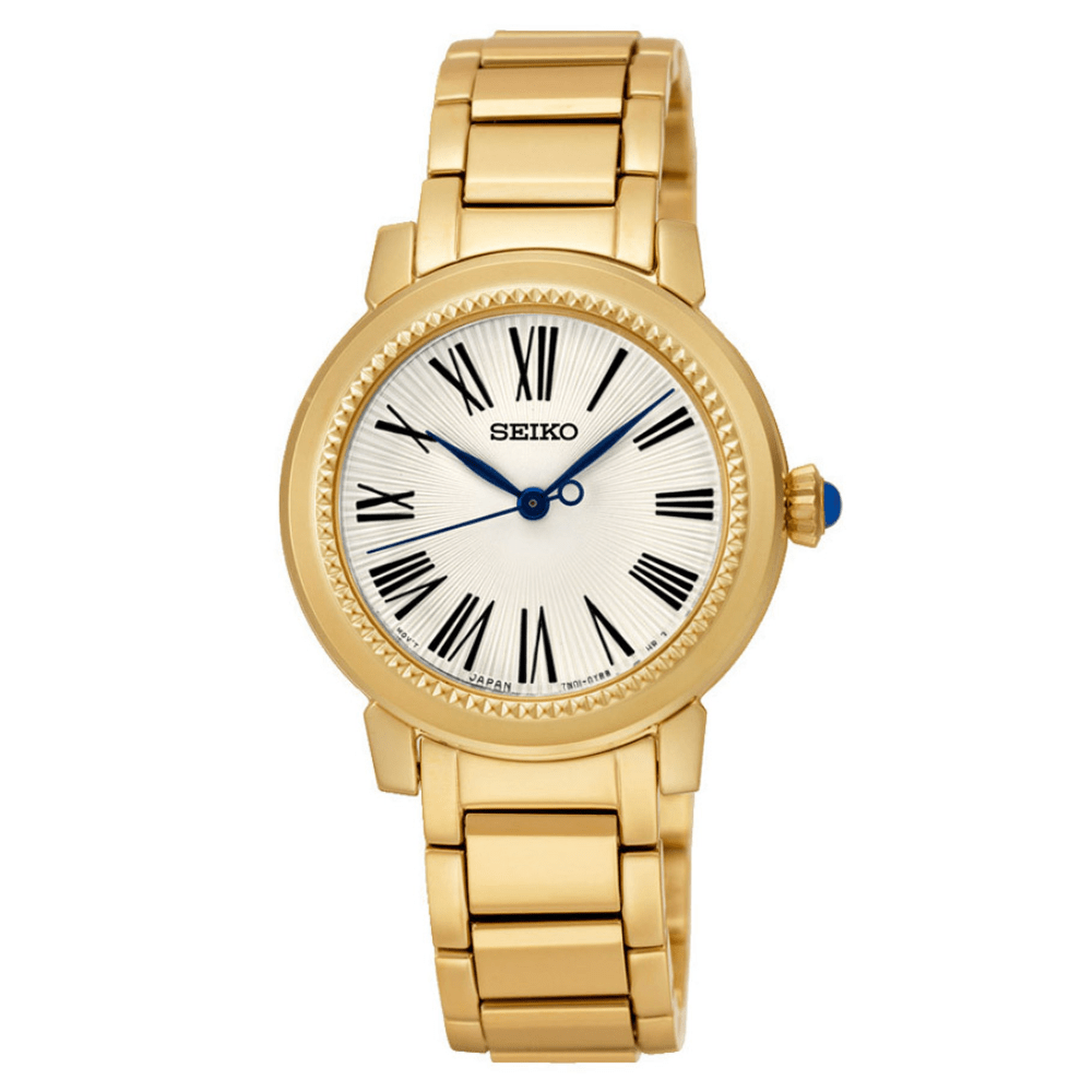 RELOJ SEIKO SRZ450P1 DORADO1