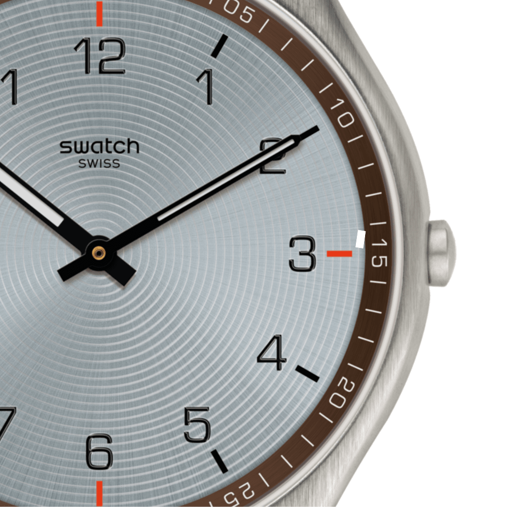 RELOJ SWATCH SS07S108 SKIN SUIT BROWN2