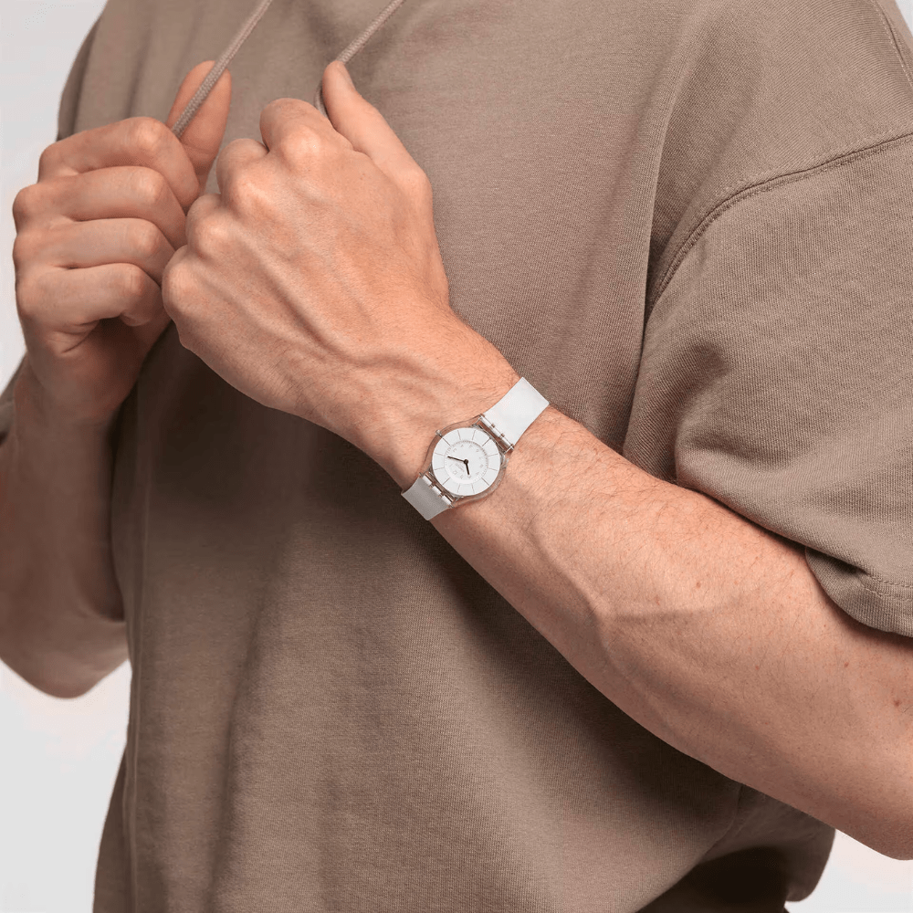 RELOJ SWATCH SS08K102-S14 WHITE CLASSINESS4
