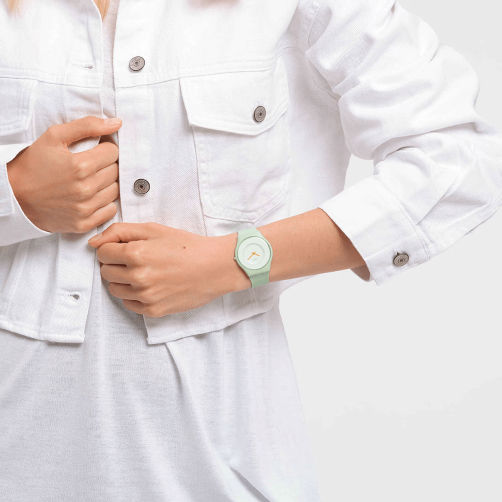 RELOJ SWATCH SS09G101 SKIN CLASSIC BIOCERAMIC VERDE3