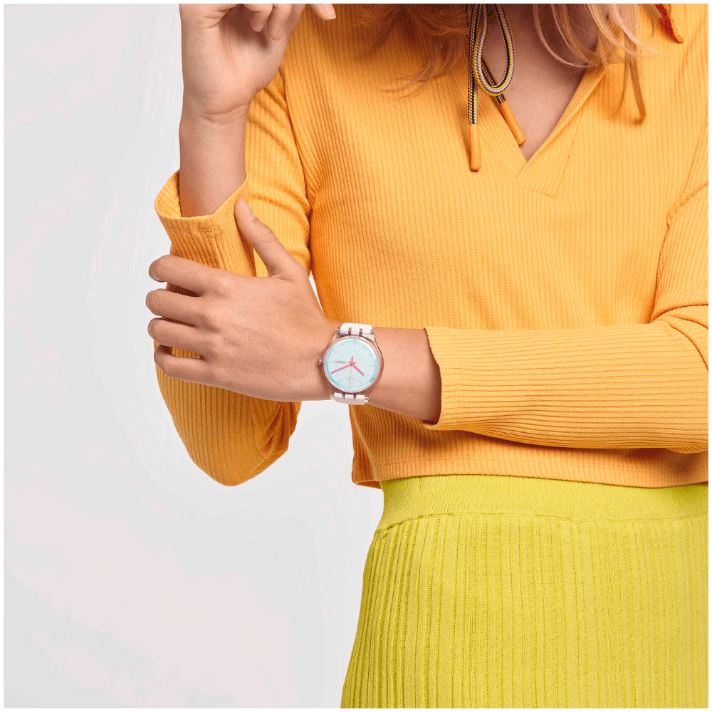 RELOJ SWATCH SUOK713 POLAWHITE5