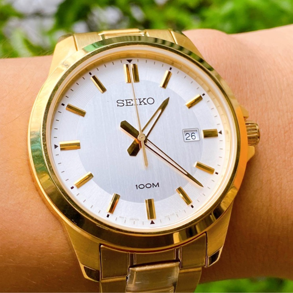 RELOJ SEIKO SUR248P1 DORADO2