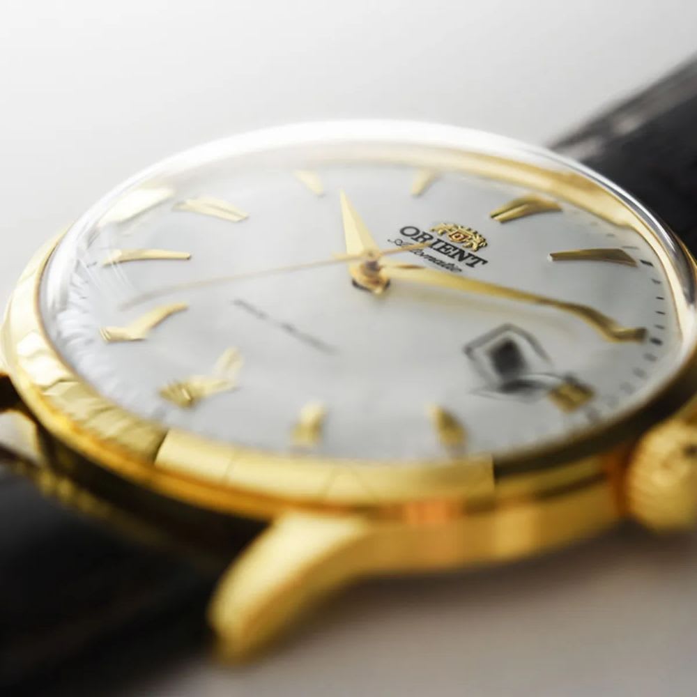 Reloj Orient Bambino TAC00003W0 Automático Clásico Dorado Hombre3