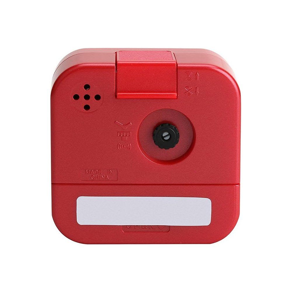 Reloj Despertador Casio TQ-141-4DF Análogo Rojo4