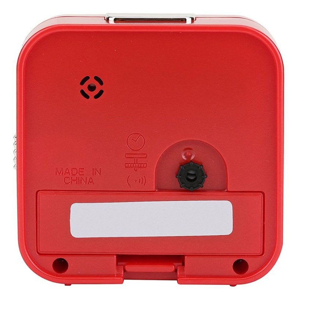 Reloj Despertador Casio TQ-143S-4DF Análogo Rojo3