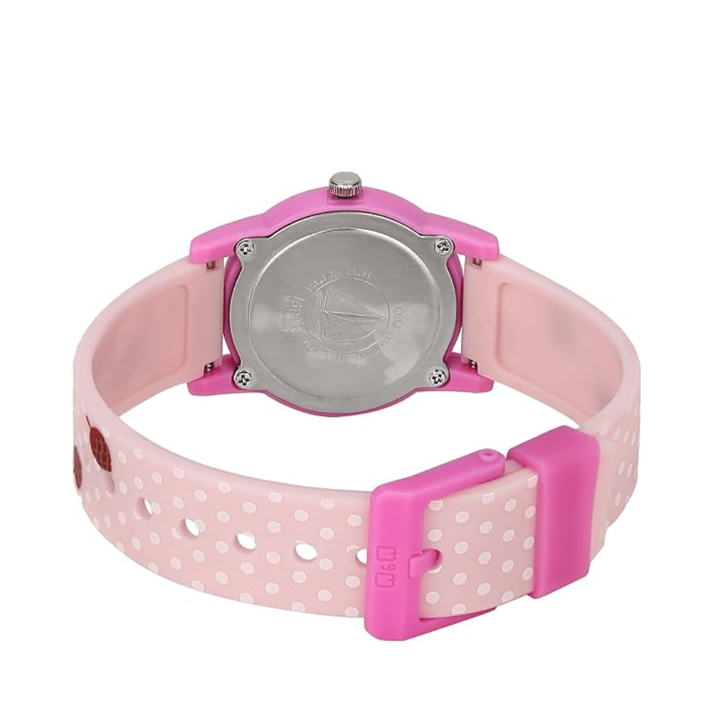 RELOJ Q&Q V22A-015VY ROSADO NIÑA3