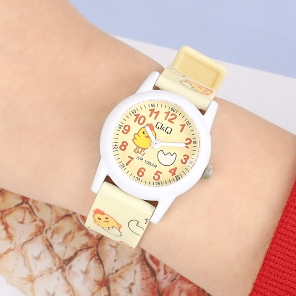 RELOJ Q&Q V22A-018VY AMARILLO INFANTIL2