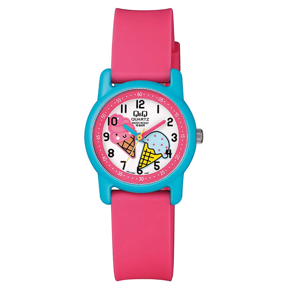 RELOJ Q&Q VR41J007Y FUCSIA NIÑA1