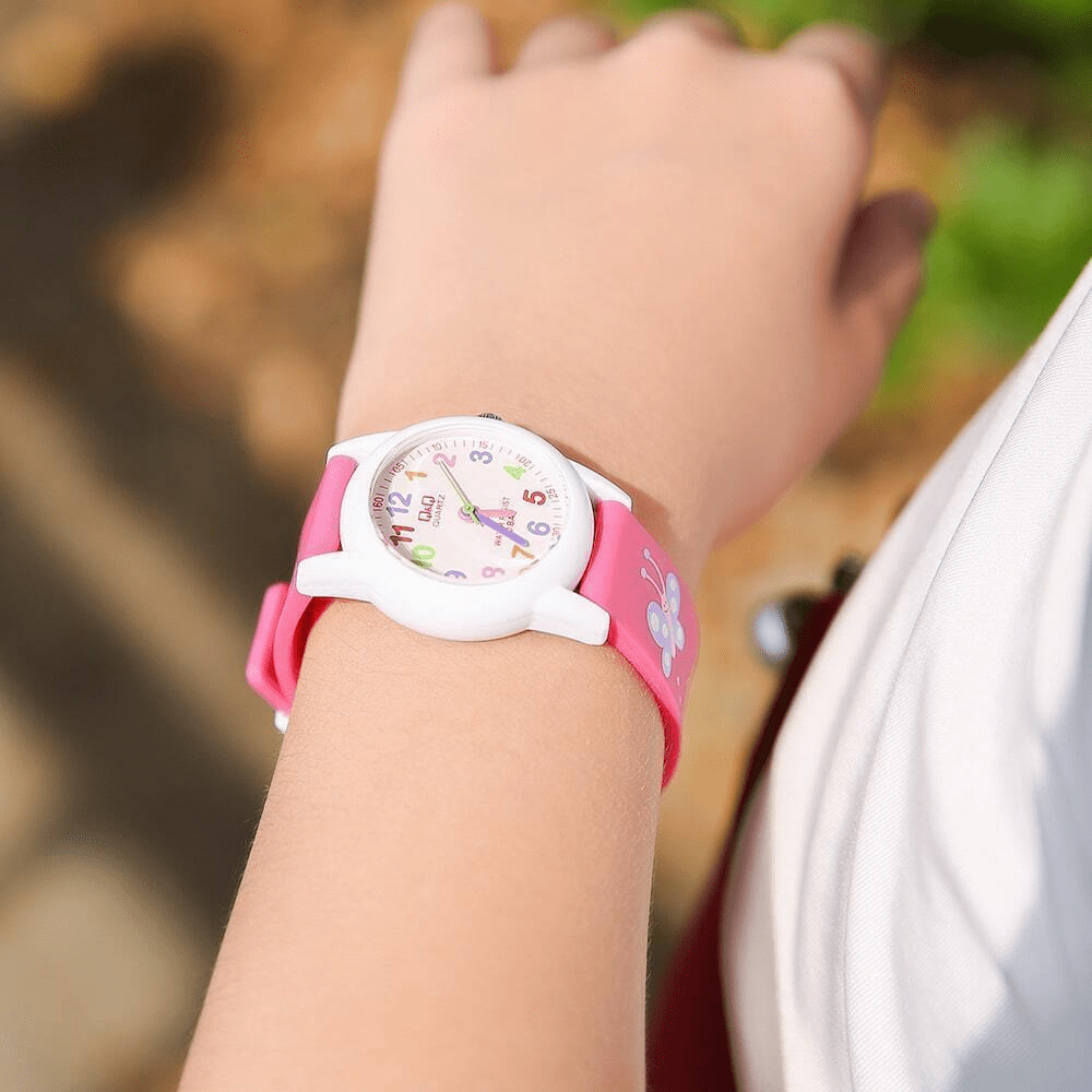 RELOJ Q&Q VR99J002Y ROSADO NIÑA2