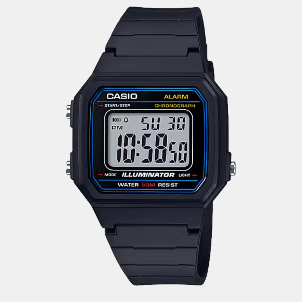 Reloj Casio Vintage W-217H-1AVDF Retro Digital Negro Unisex1