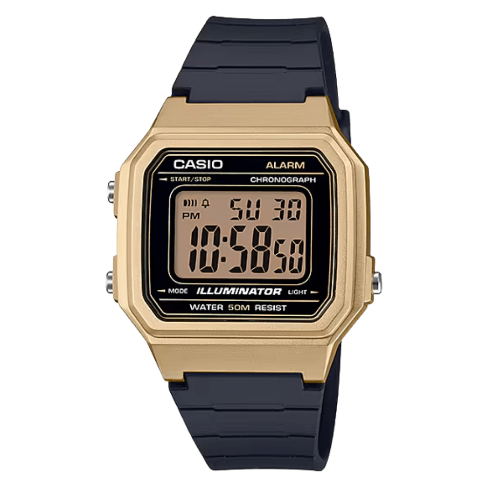 Reloj Casio Vintage W-217HM-9AVDF Retro Digital Dorado Unisex5