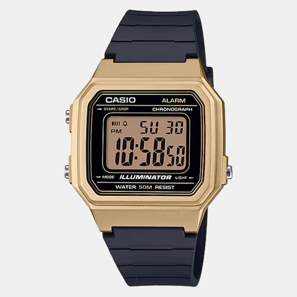 Reloj Casio Vintage W-217HM-9AVDF Retro Digital Dorado Unisex1