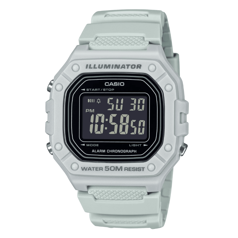 Reloj Casio Deportivo W-218H-8BVDF Resina Digital Negro Hombre7