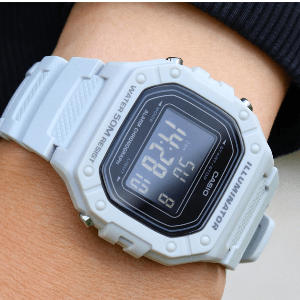 Reloj Casio Deportivo W-218H-8BVDF Resina Digital Negro Hombre2